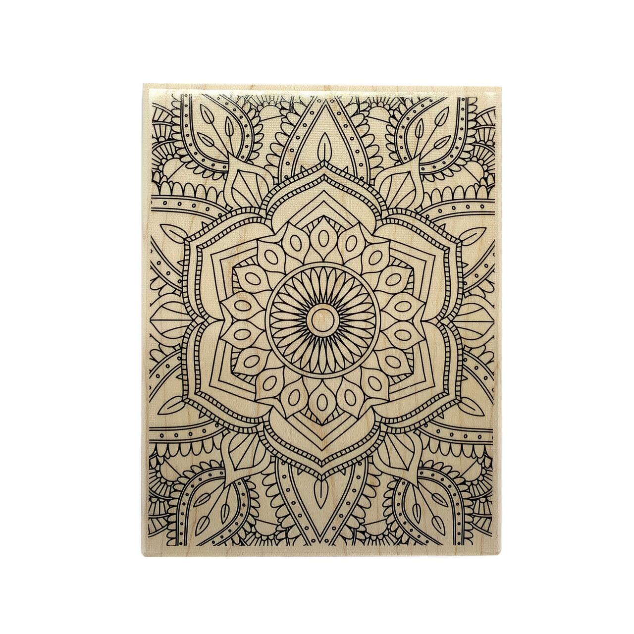 Mandala Wood Stamp by Recollections&#x2122;